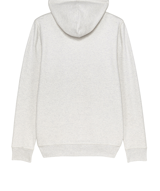 Pull à capuche Unity – Blanc Bio Unisexe