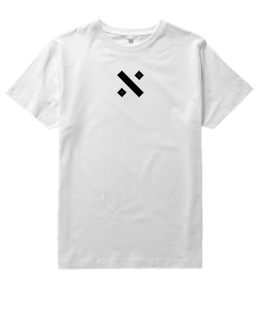 T-shirt Unity Blanc – Logo Minimaliste Unisexe