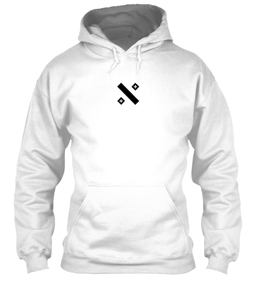 Sweat à capuche Unity Collector – Blanc Unisexe